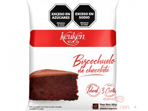 BIZCOCHUELO CHOCOLATE KEUKEN X 500 GR