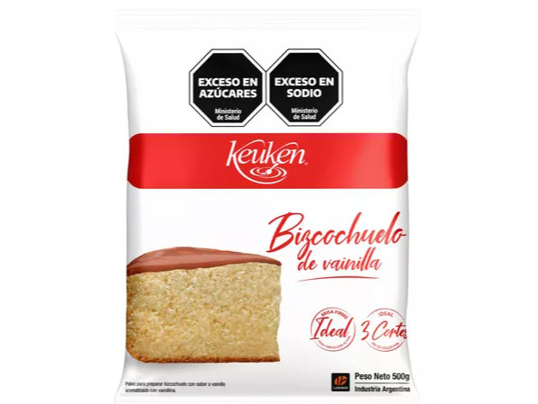 BIZCOCHUELO VAINILLA KEUKEN X 500 GR