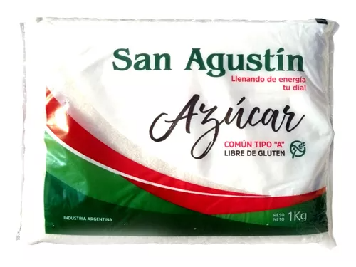 AZUCAR BLANCA SAN AGUSTIN SIN TACC X 10 KG