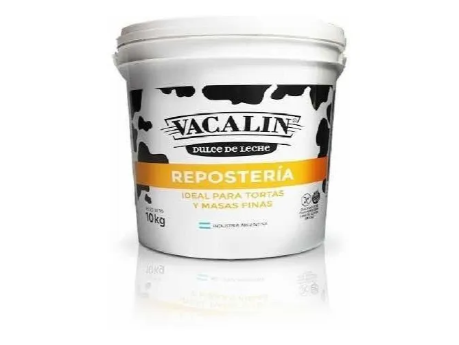 DULCE DE LECHE VACALIN X 10 KG REPOSTERO