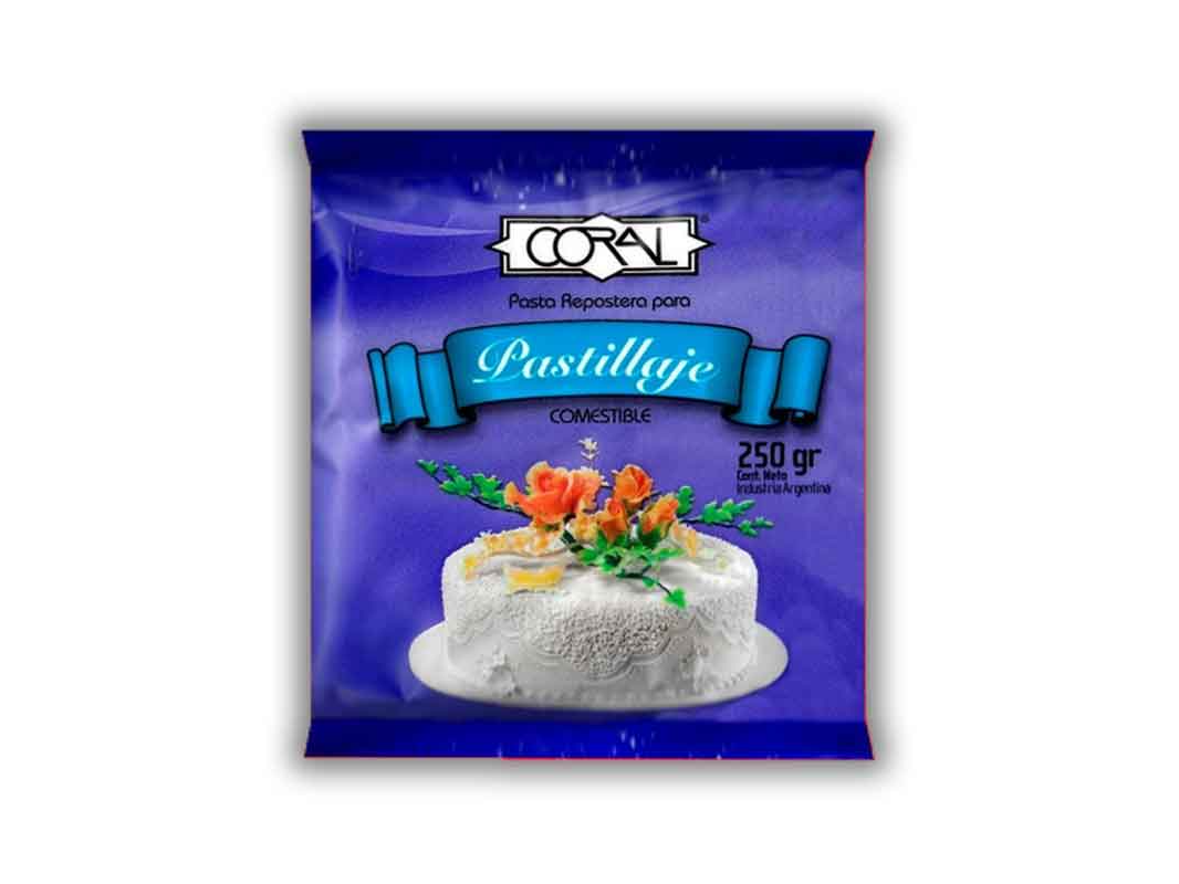 PASTA MOD. PASTILLAJE 250 G X 1 U - CORAL