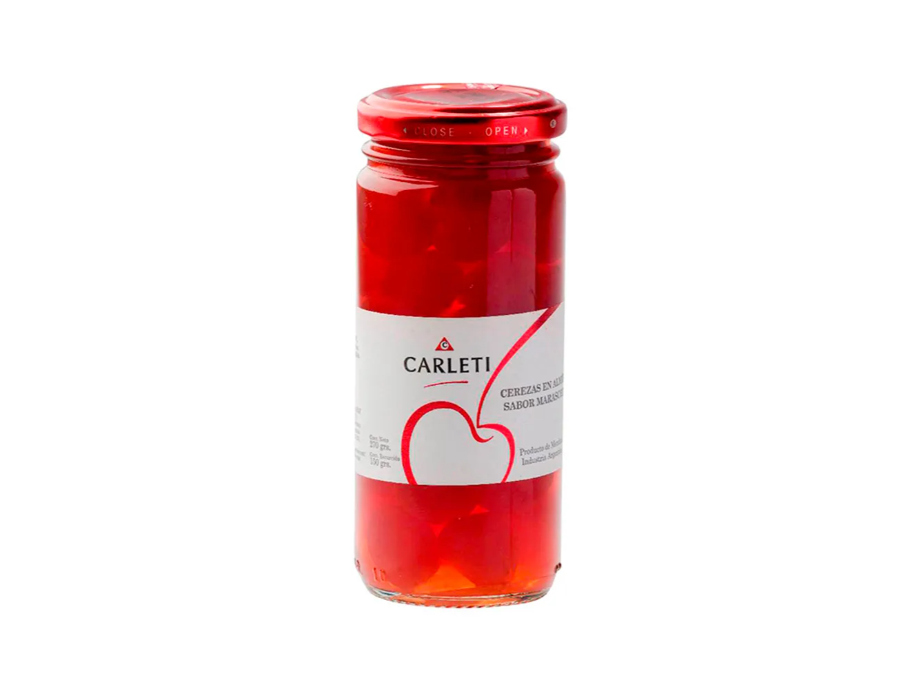 CEREZA ENT. ROJA. FCO X 270GR - CARLETI