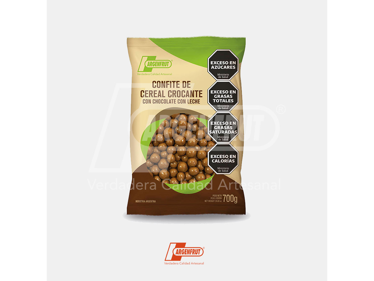 CEREAL CONFITE CHOC. LECHE X 700 GR - AFRUT