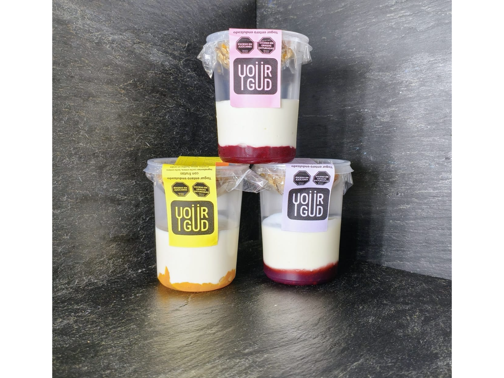 MONO PORCION SIN GRANOLA CON FRUTAS