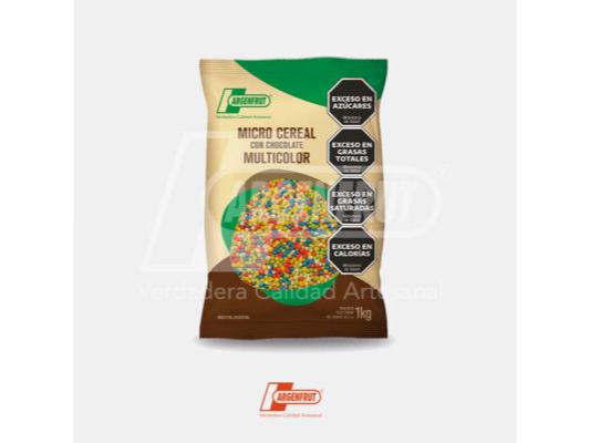 CEREAL MICRO CHOC. MULTICOLOR  X 1 K - AFRUT