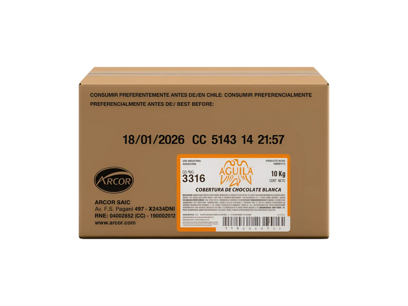 COB. BCA. X 10 K - ESP.-3316 AGUILA