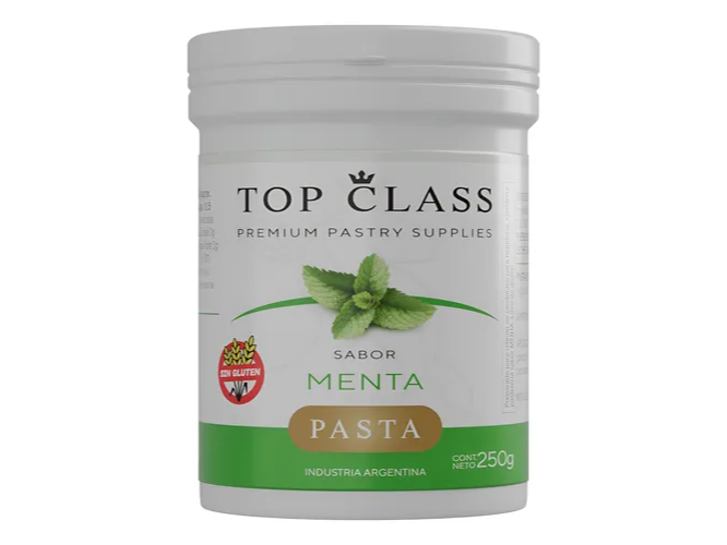 PASTA MENTA  X 250 GR  TOP CLASS