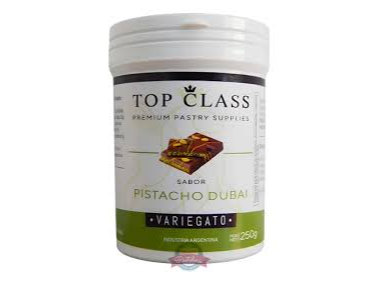 VARIEGATO PISTACHO DUBAI X 250 GR  TOP CLASS