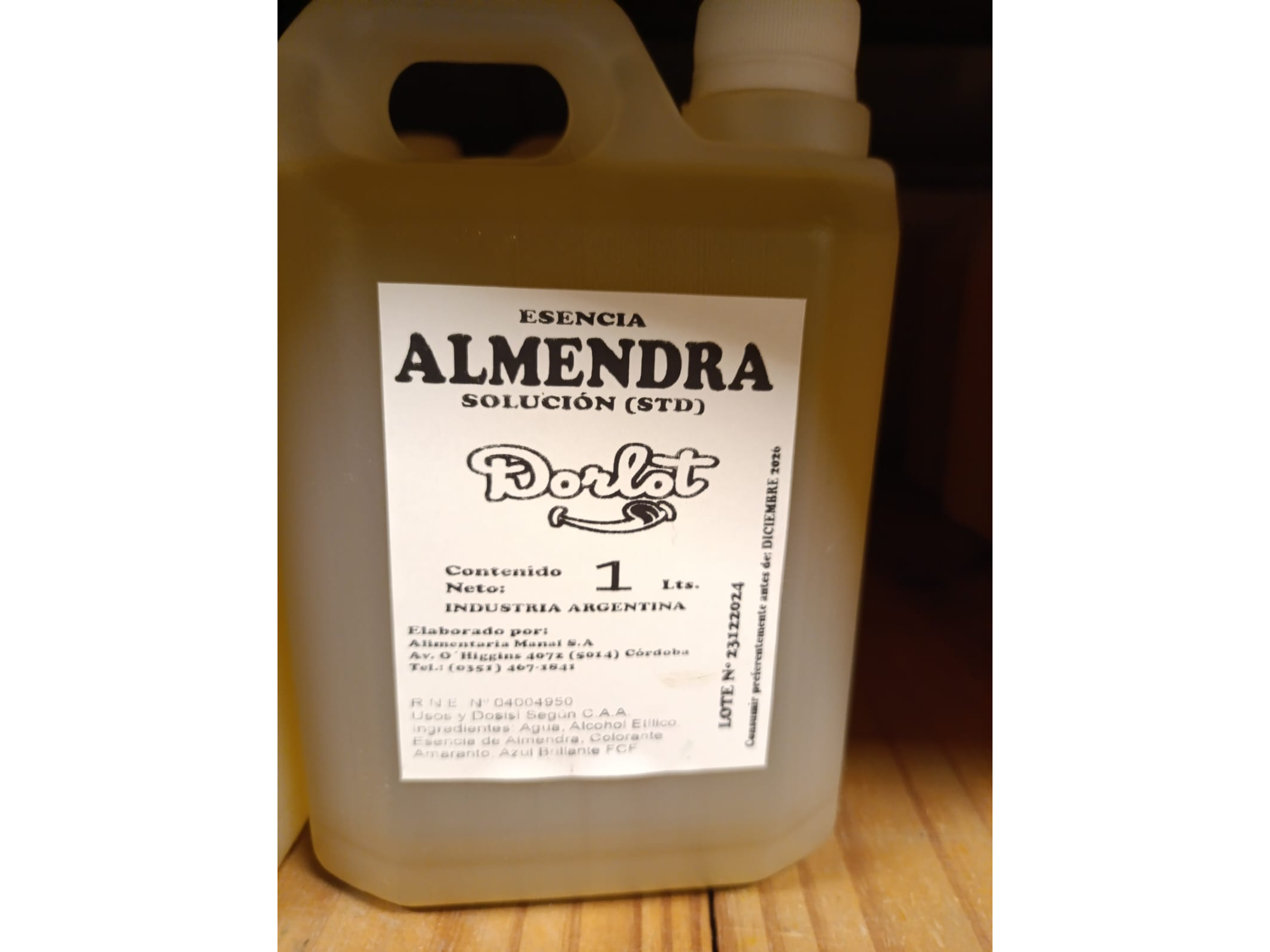 ESENCIA ALMENDRAS X 1LT - STD