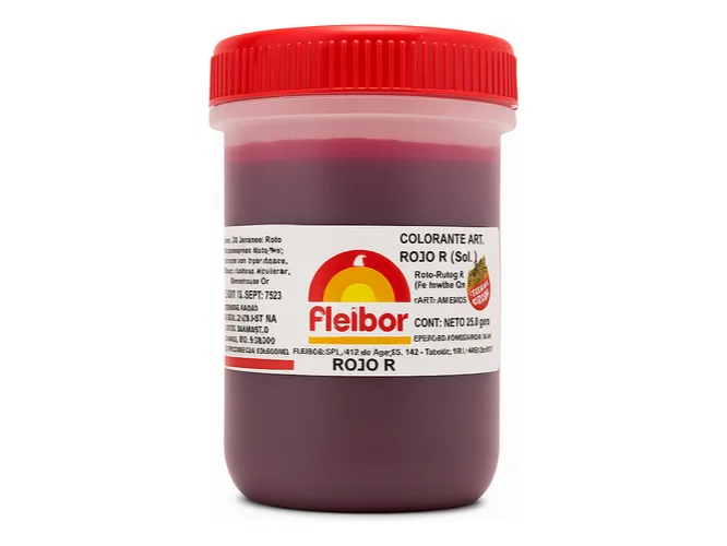 COLORANTE EN PASTA ROJO R X 250 GR
