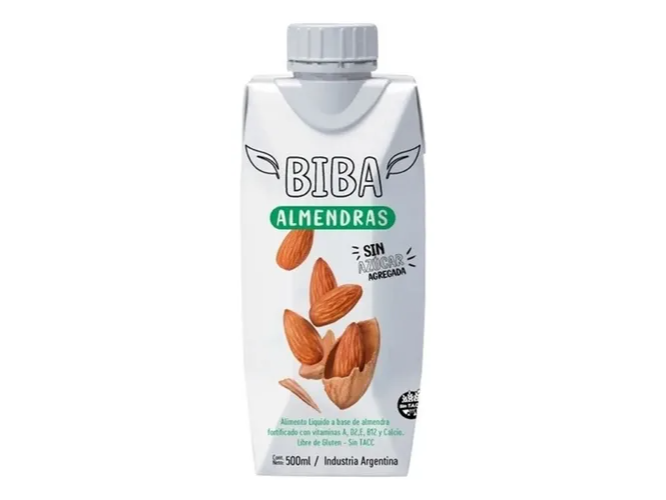 LECHE DE ALMENDRAS 12 UNI X 500 ML ( 6 LITROS)