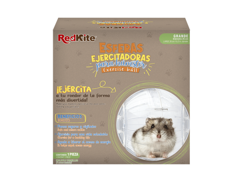 ESFERA EJERCITADORA PARA HAMSTER