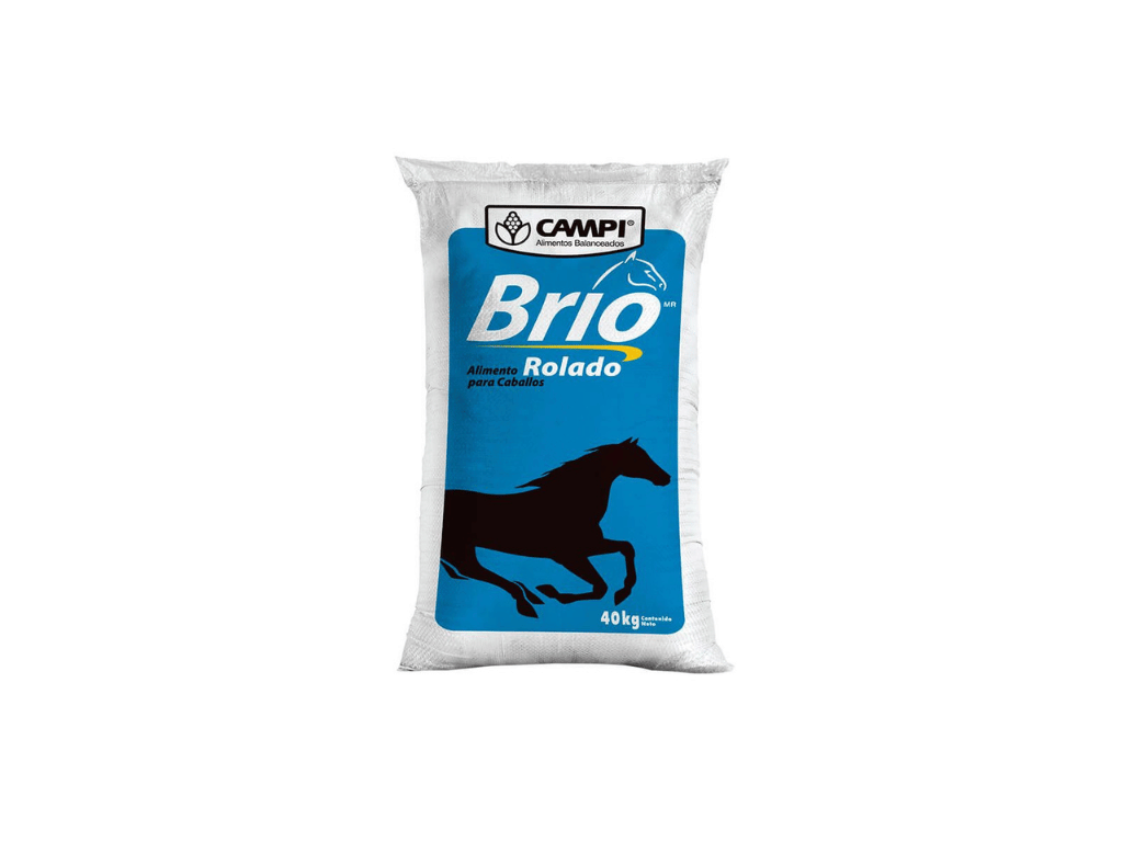 ALIM CABALLO BRIO ROLADO 14% * KG B-40 KG