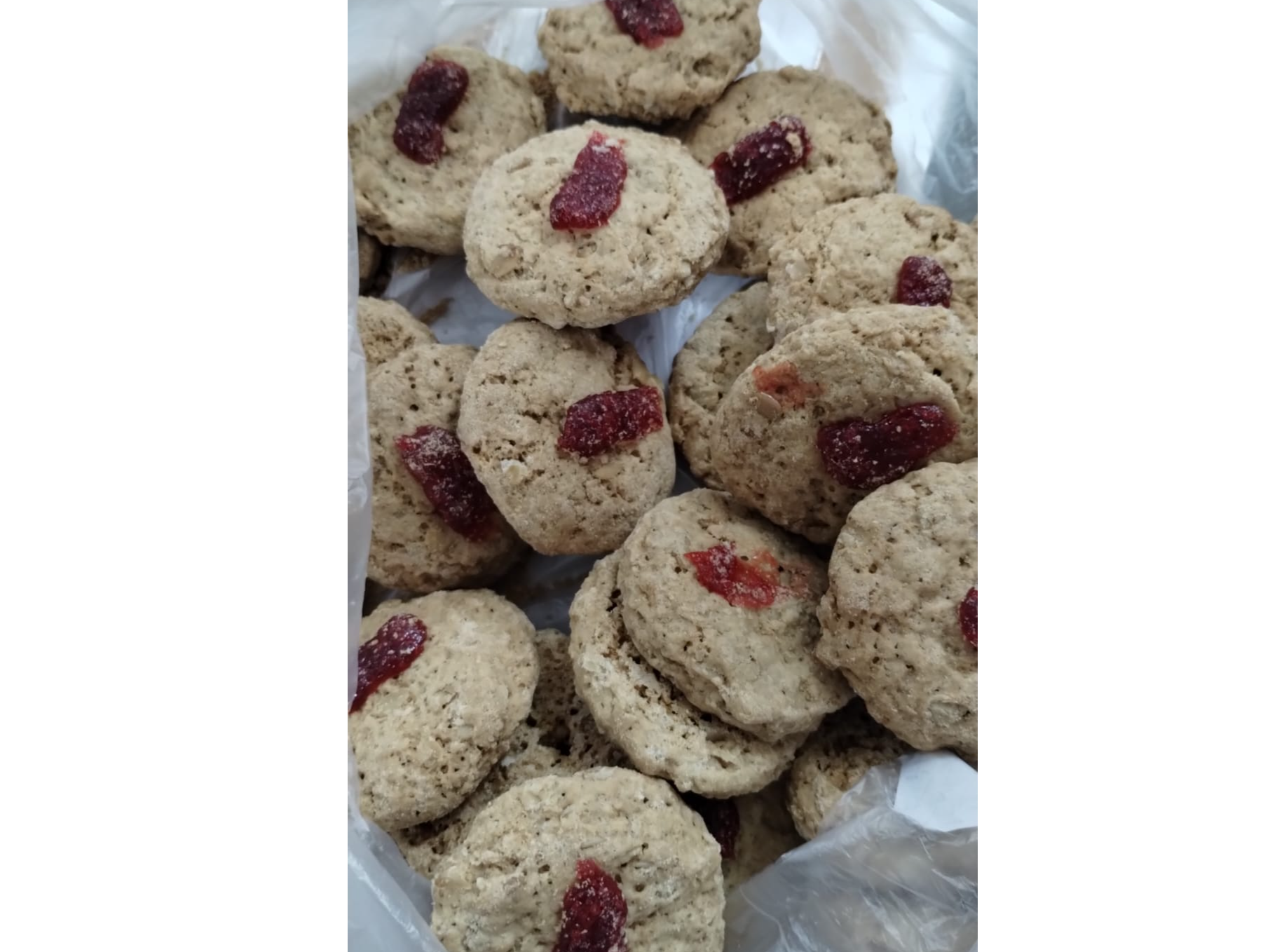GALLETAS DE AVENA CON DULCE TIPO PEPAS x 100 GRS