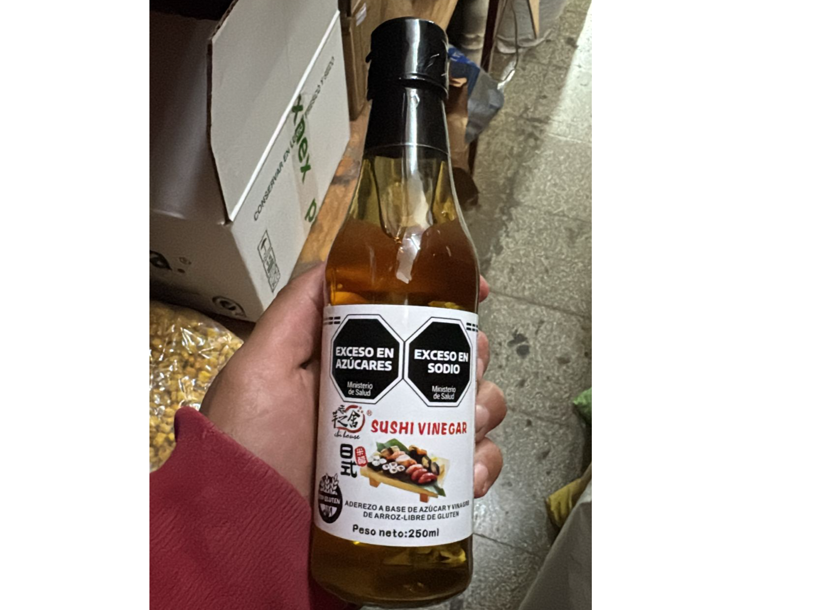 VINAGRE DE ARROZ CHI HOUSE x 250 CC