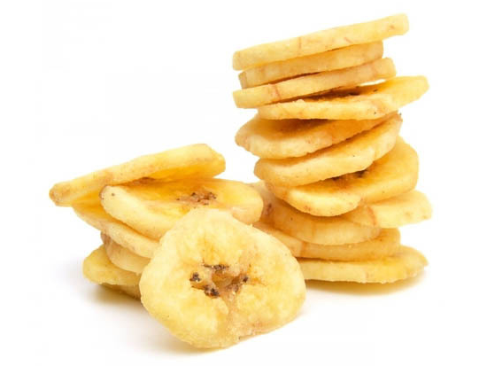 BANANA EN RODAJAS DESHIDRATADA