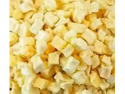 MANZANA DESHIDRATADA EN CUBOS x 100 GRS