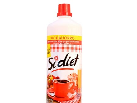 EDULCORANTE SIDIET LIQUIDO x 250 CC x UNIDAD