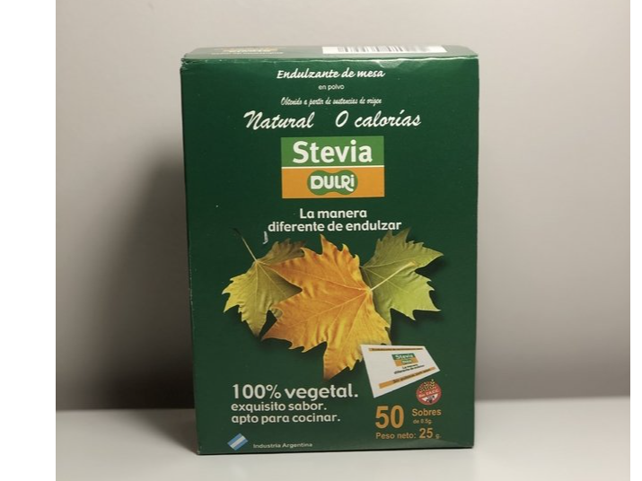 STEVIA DULRI x 50 SOBRES DE 0,5 GRS