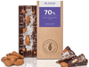 DR CACAO CHOCOLATE AL 70% CON ALMENDRAS Y COCO x 70 GRS