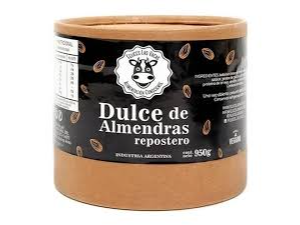 DULCE DE LECHE DE ALMENDRAS FELICES LAS VACAS REPOSTERO x 950 GRS
