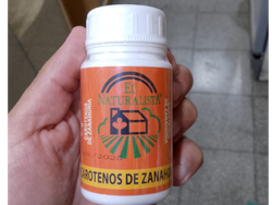 CAROTENOS DE ZANAHORIA EL NATURALISTA x 50 C0MP.