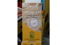 CALCIO Y VITAMINA D EL NATURALISTA x 10 COMP