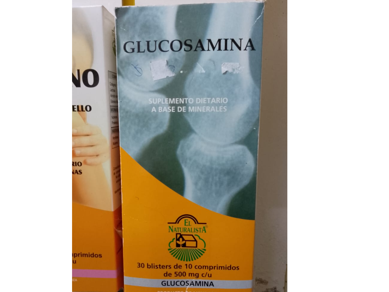 GLUCOSAMINA EL NATURALISTA BLISTER x 10 COMP.