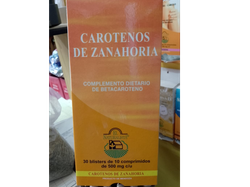 CAROTENOS DE ZANAHORIA EL NATURALISTA BLISTER x 10 COMP