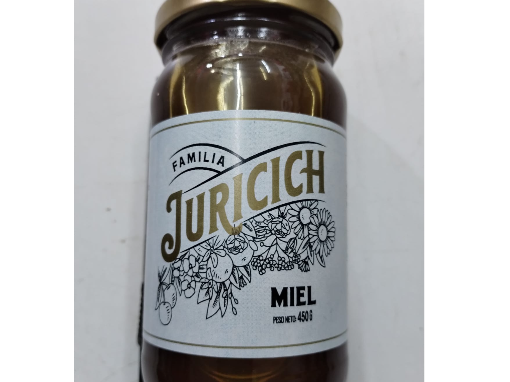 MIEL PURA JURICICH X 500 GRS ENVASE DE VIDRIO