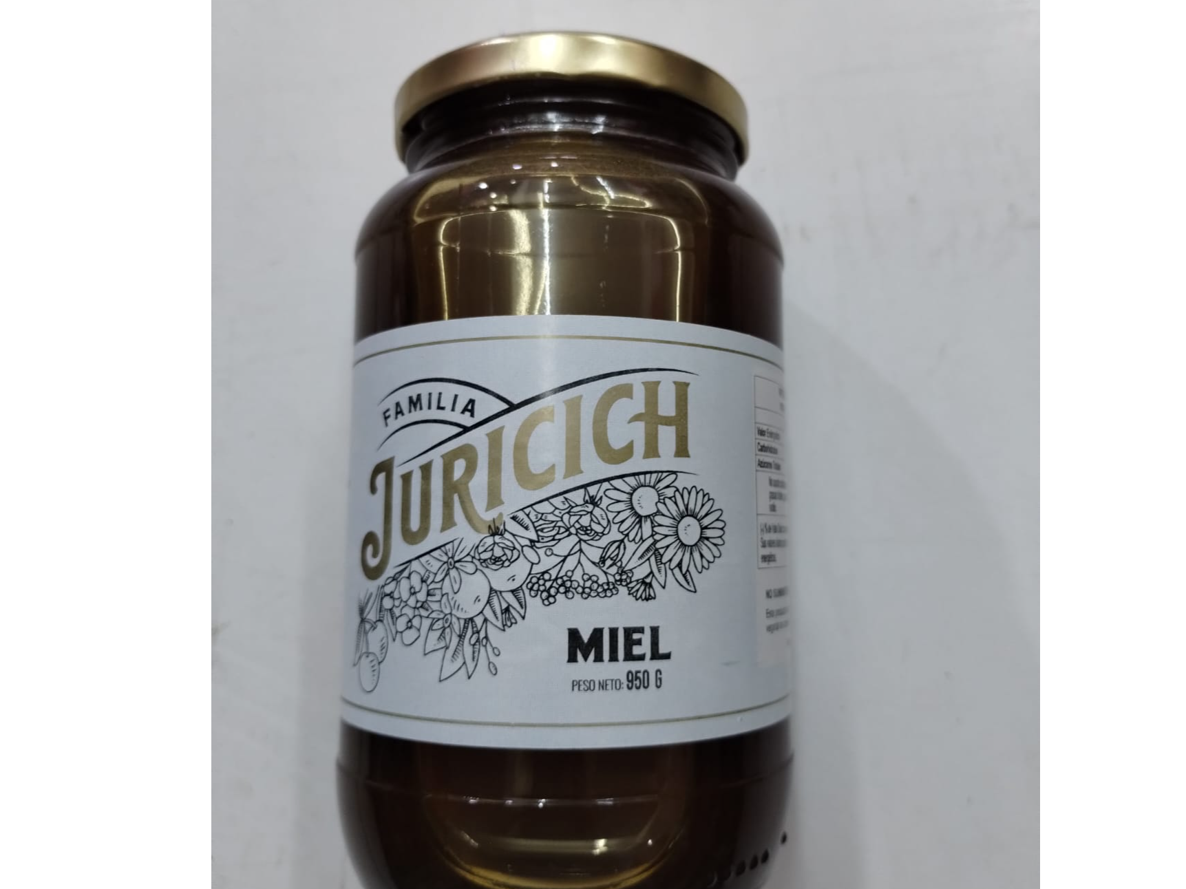 MIEL PURA JURICICH X KG ENVASE DE VIDRIO