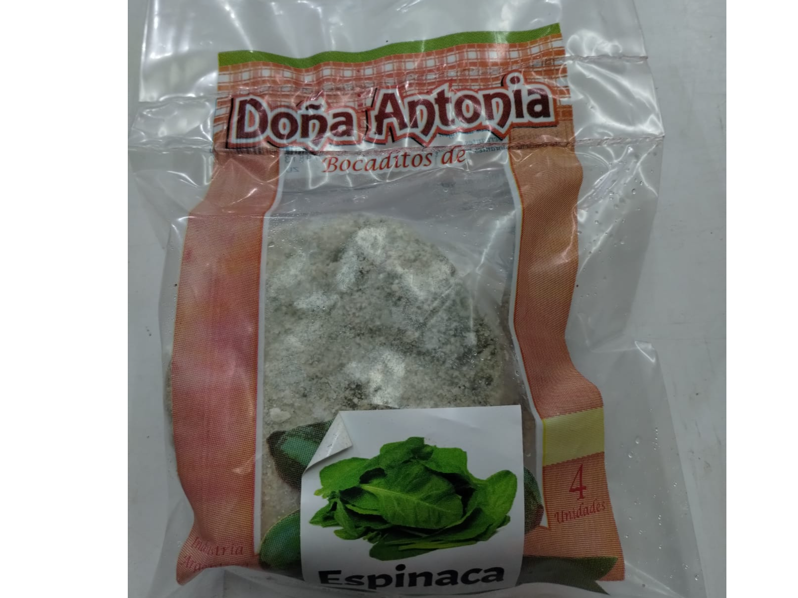 MILANESAS DE SOJA ORGANICAS x 350 GRS DOÑA ANTONIA CON Y ESPINACA Y CEBOLLA ( 5 UNID)