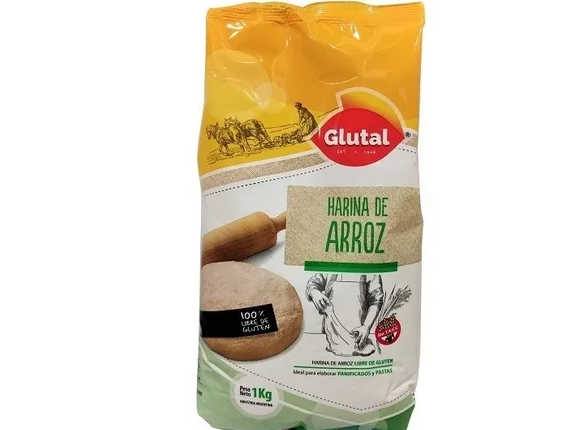 HARINA DE ARROZ SIN TACC GLUTAL x KG