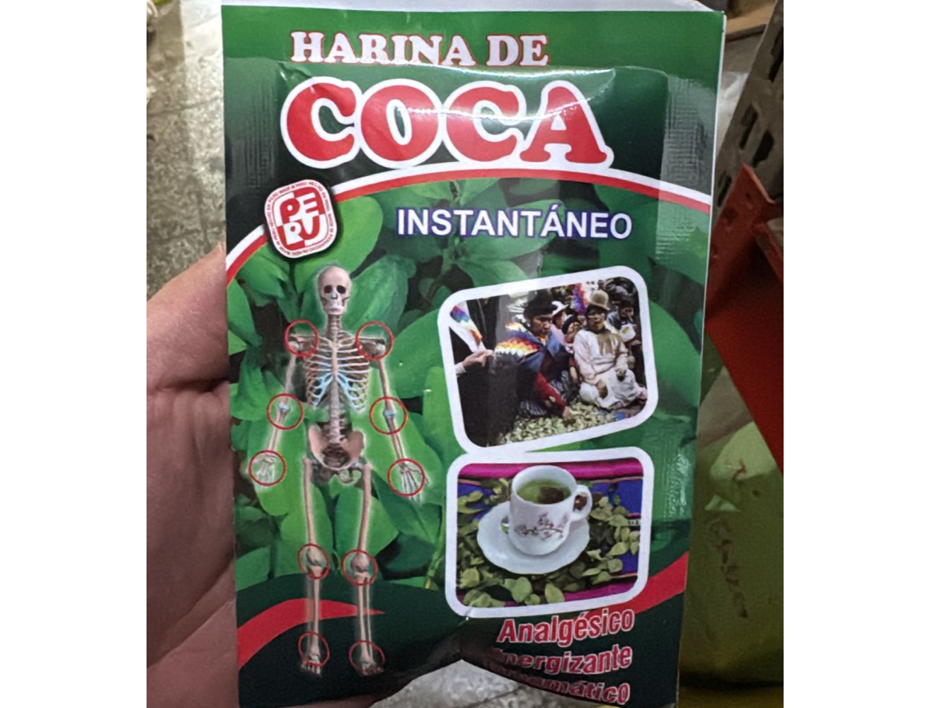 HARINA DE COCA CON MACA x 100 GRS