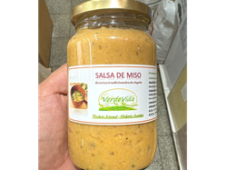 SALSA DE MISO x 220 CC ( PASTA DE GARBANZO Y ARROZ, AJO, ALBAHACA, OREGANO)