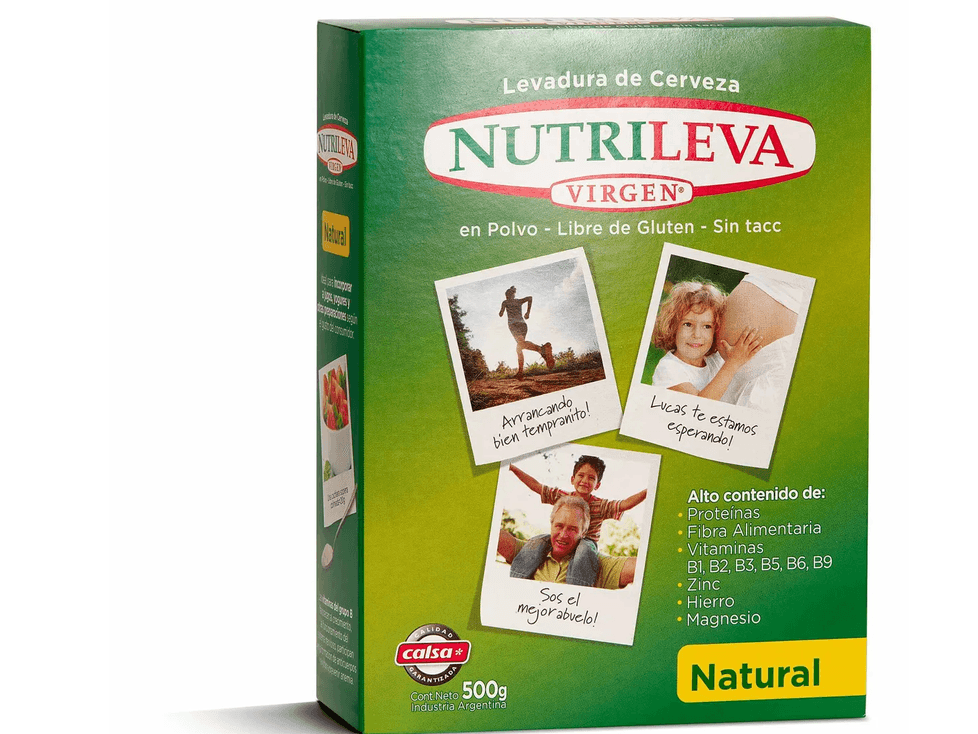 LEVADURA NUTRICIONAL NUTRILEVA x 500 GRS SABOR NATURAL