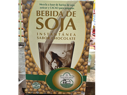 LECHE DE SOJA CON CHOCOLATE EN POLVO INSTANTANEA EL NATURALISTA x 500 GRS