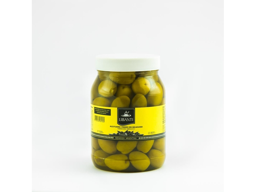 ACEITUNAS VERDES  x 500 GRS  LIBANTI