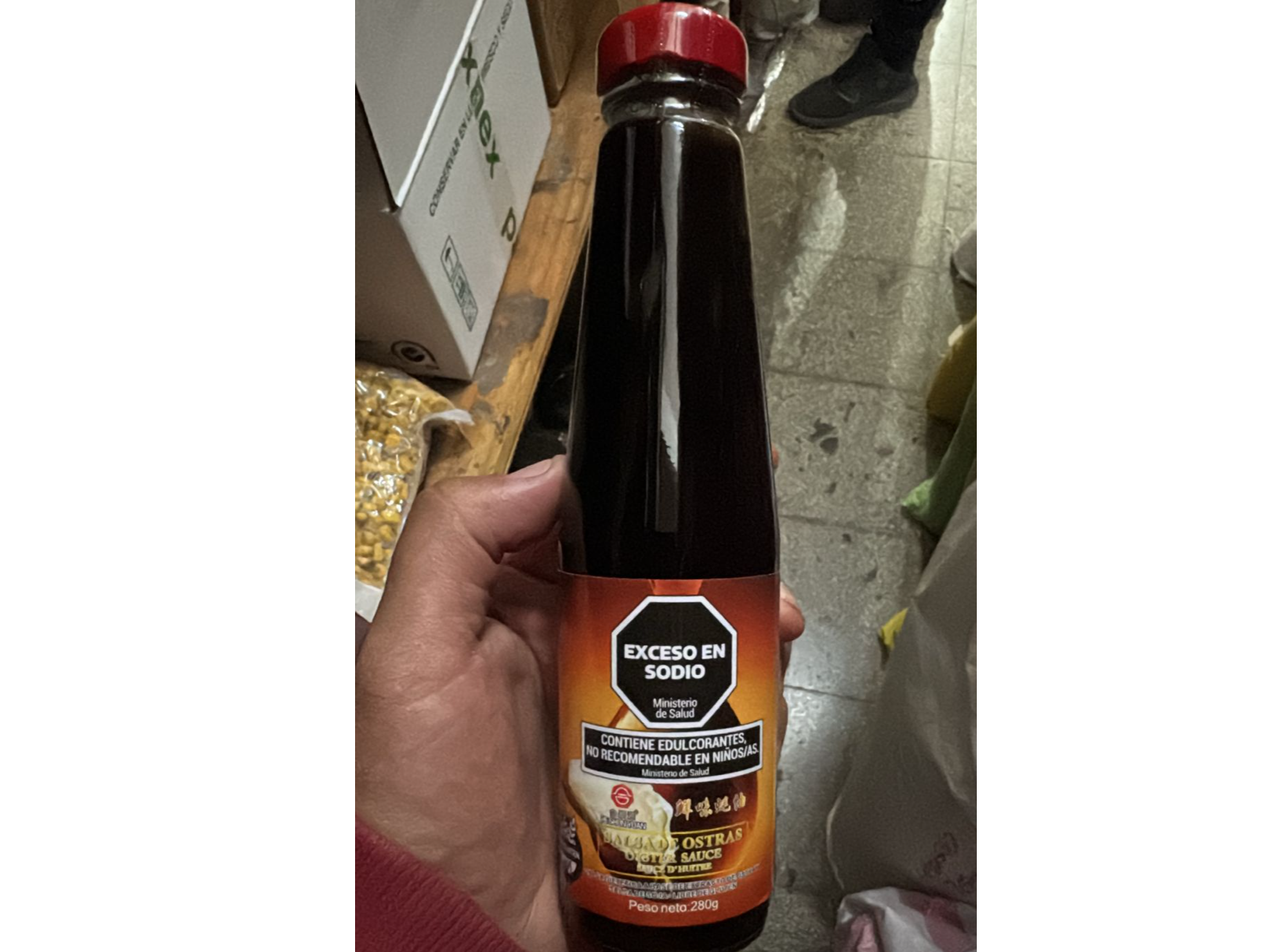 SALSA DE OSTRAS HE SHUN YUAN x 280 GRS