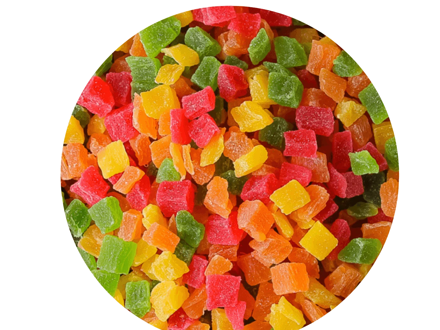 ANANA EN CUBOS MULTICOLOR NACIONAL