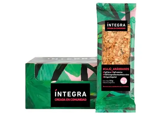 BARRITAS NUTRITIVAS CAJU/ARANDANOS x 42 GRS