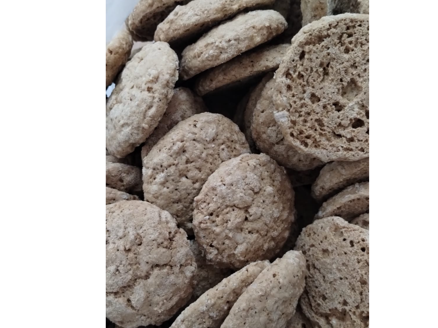 GALLETAS DE AVENA Y VAINILLA x KG
