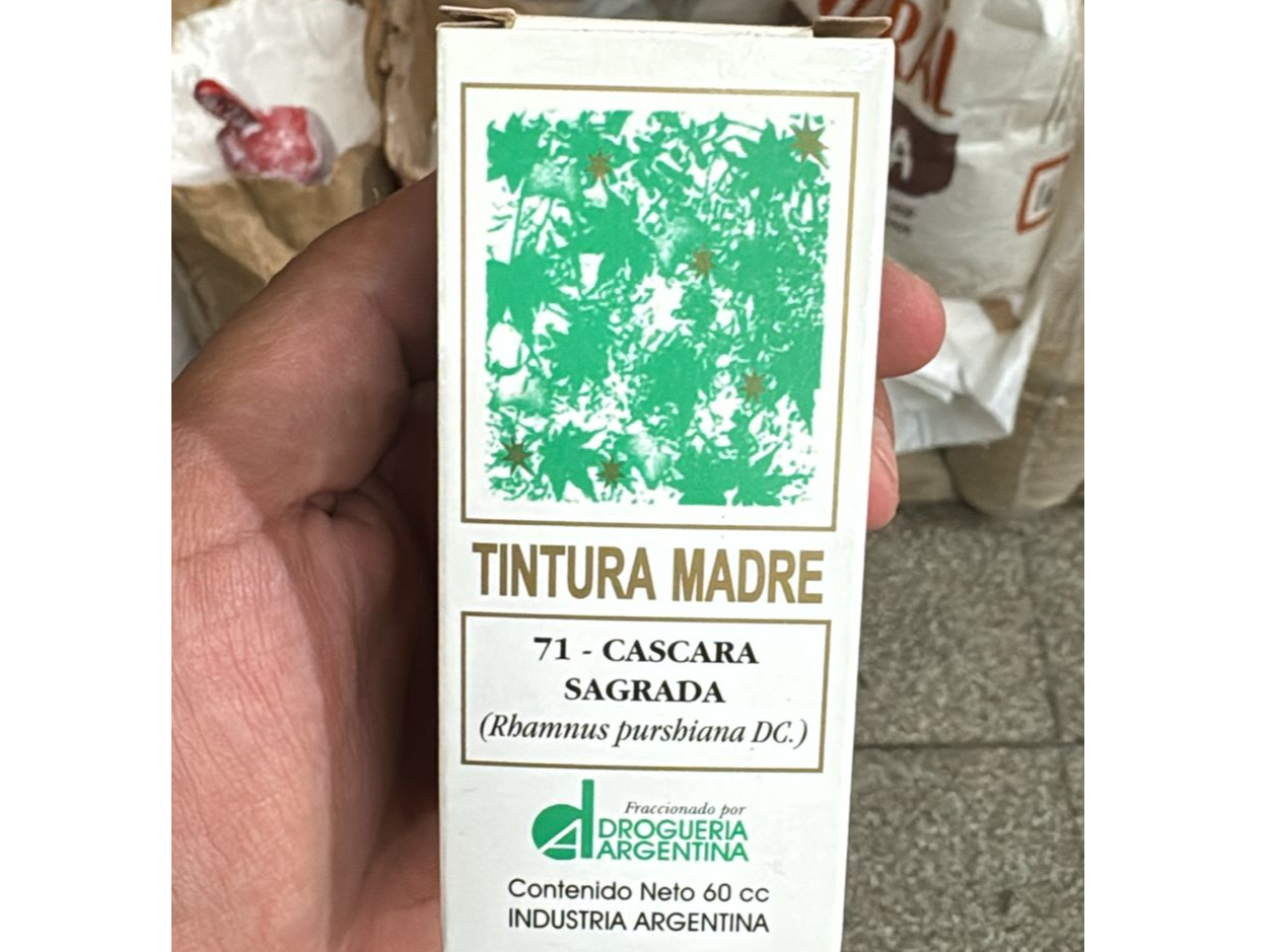 CASCARA SAGRADA x 60 CC