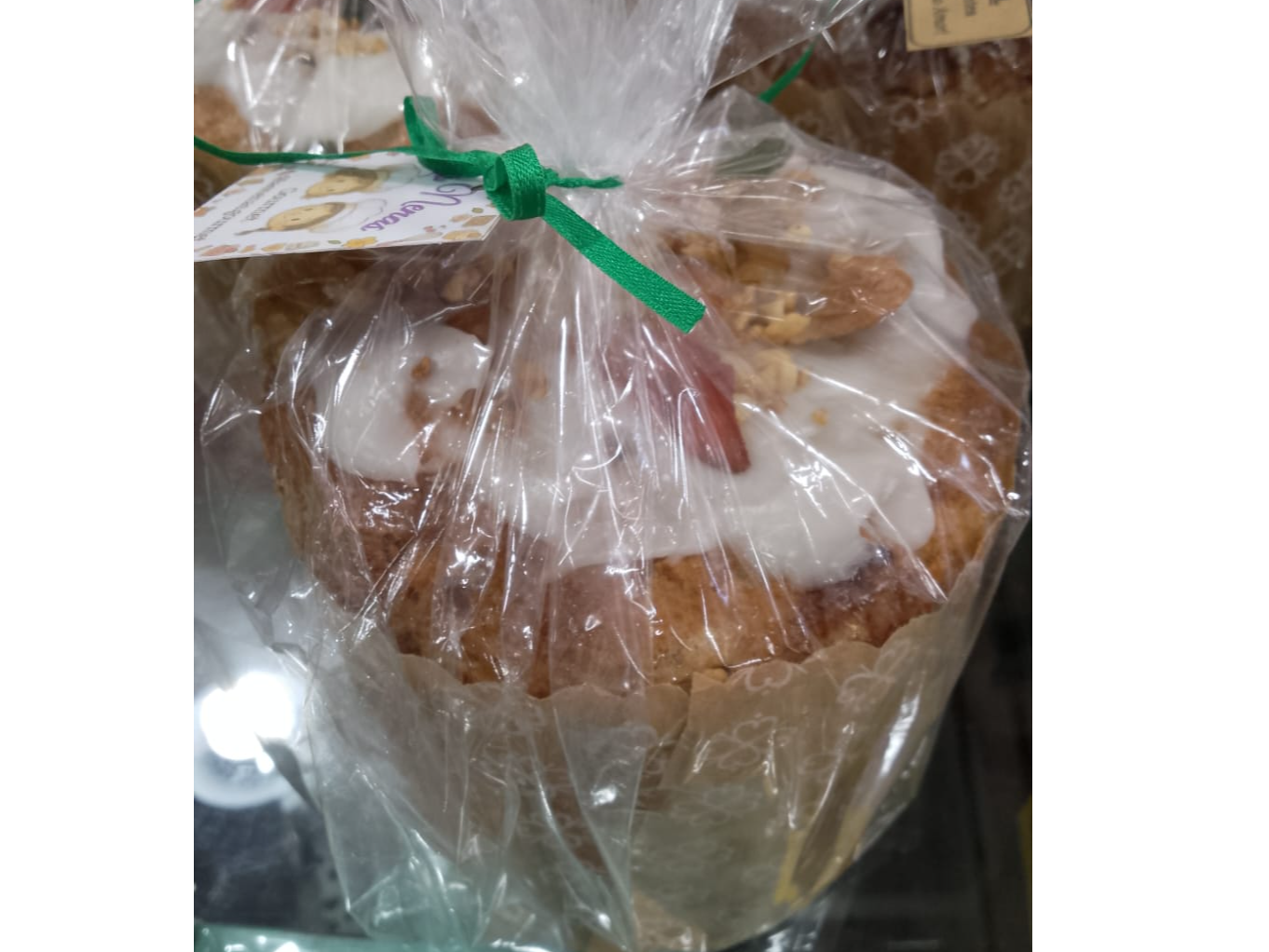 PAN DULCE INTEGRAL x 500 GRS ( H.INTEGRAL, NUEZ,PASAS,FRUTA GLACEADA )