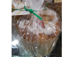 PAN DULCE INTEGRAL x 500 GRS ( H.INTEGRAL, NUEZ,PASAS,FRUTA GLACEADA )