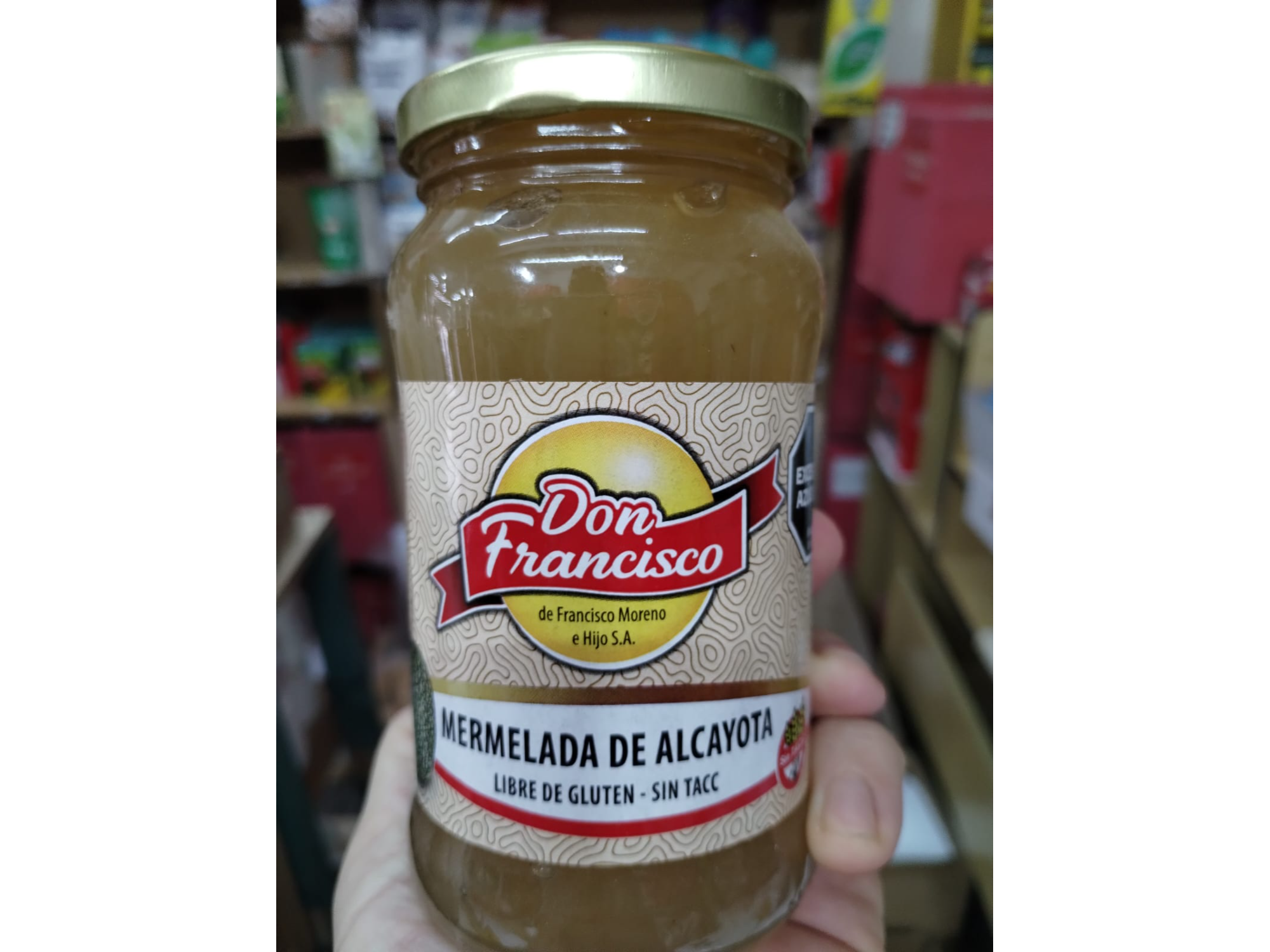 DULCE DE ALCAYOTA DON FRANCISCO x 450 GRS
