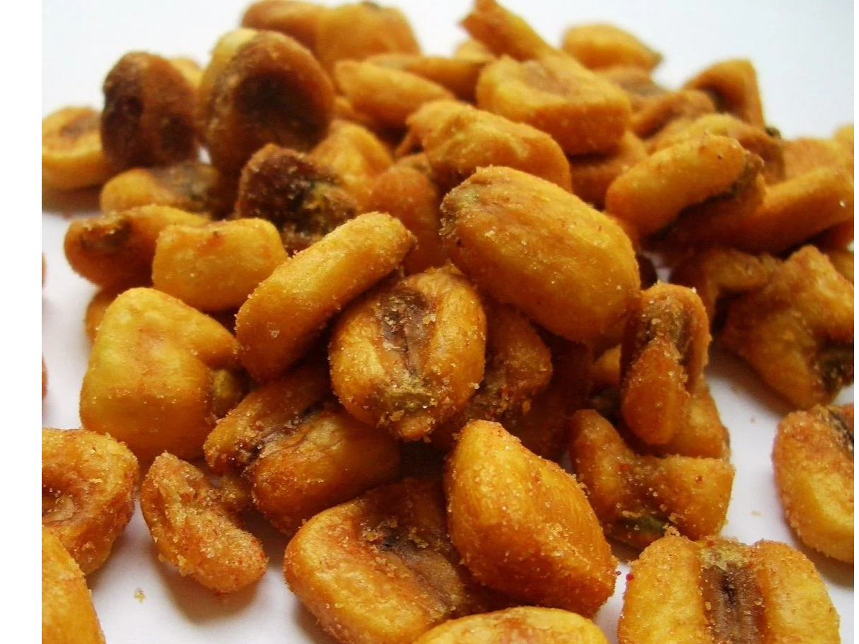 MAIZ FRITO SALADO SABOR MOSTAZA Y MIEL