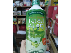 JUGO DE ALOE VERA NATURAL JUAL x 500 CC