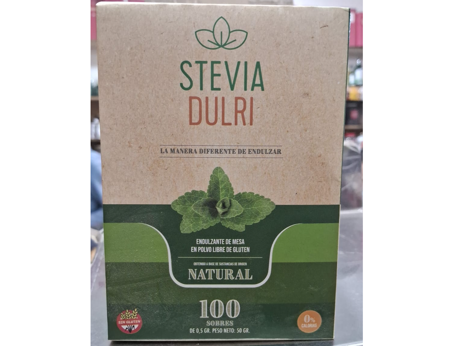 STEVIA DULRI x 100 SOBRES DE 0,5 GRS