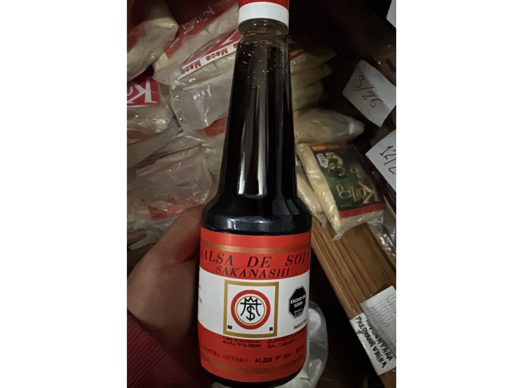 SALSA DE SOJA ROJA SAKANASHI 450 CC